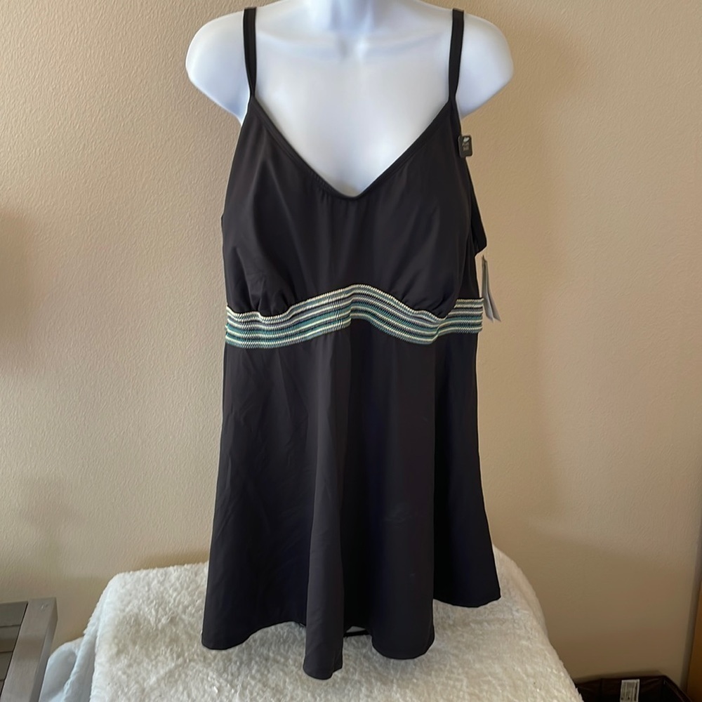 Nwt Reaction Kenneth Cole Tankini Size 3X